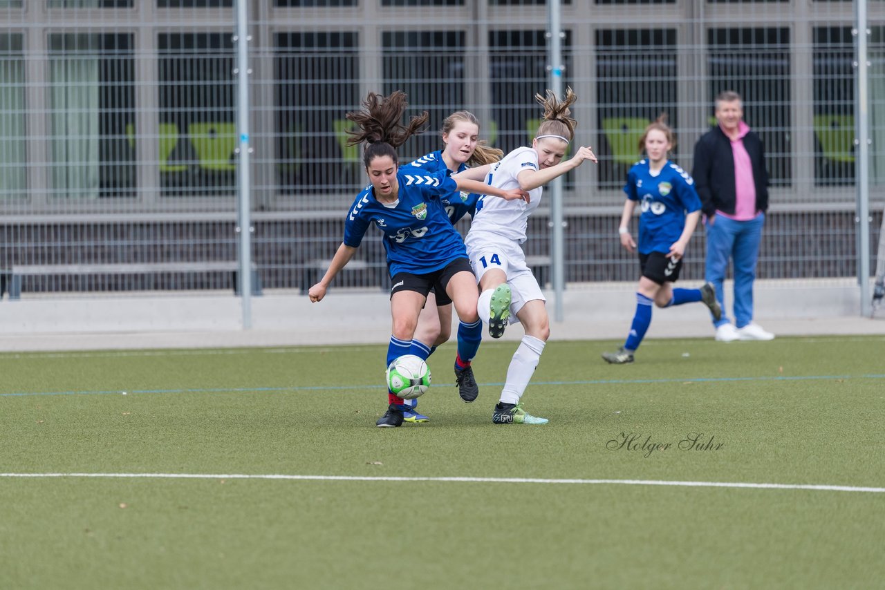 Bild 417 - wBJ Alstertal-Langenhorn - VfL Pinneberg : Ergebnis: 2:3